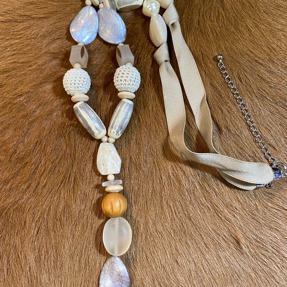 Chico’s Beaded Necklace - Picture 2 of 3